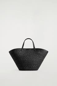 COS Saltwater Tote Bag - Straw