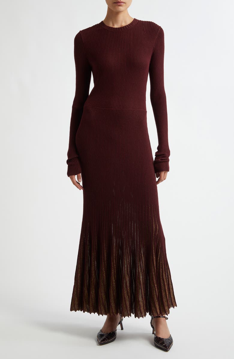 Ulla Johnson Mila Long Sleeve Sweater Dress, Main, color, 