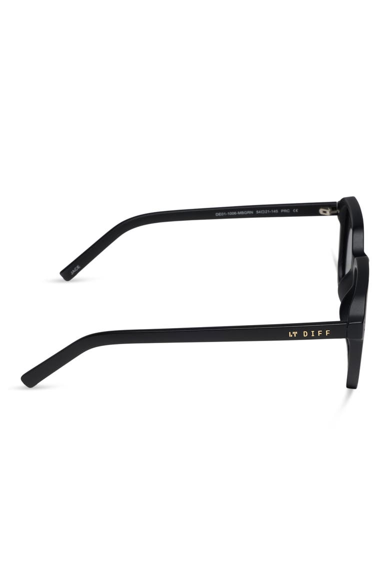 Jace 52mm Square Sunglasses, Alternate, color, MATTE BLACK/ GREY