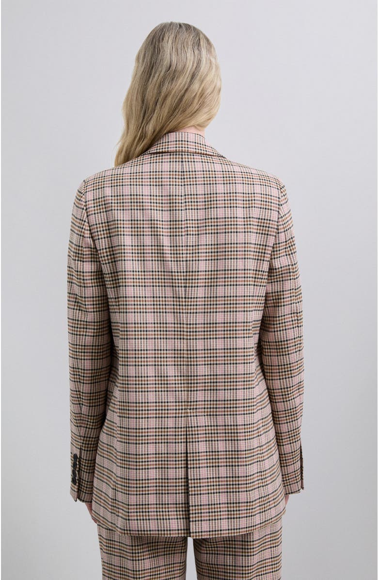 Scalpers Pinkcheck Blazer, Alternate, color, Pinkcheck