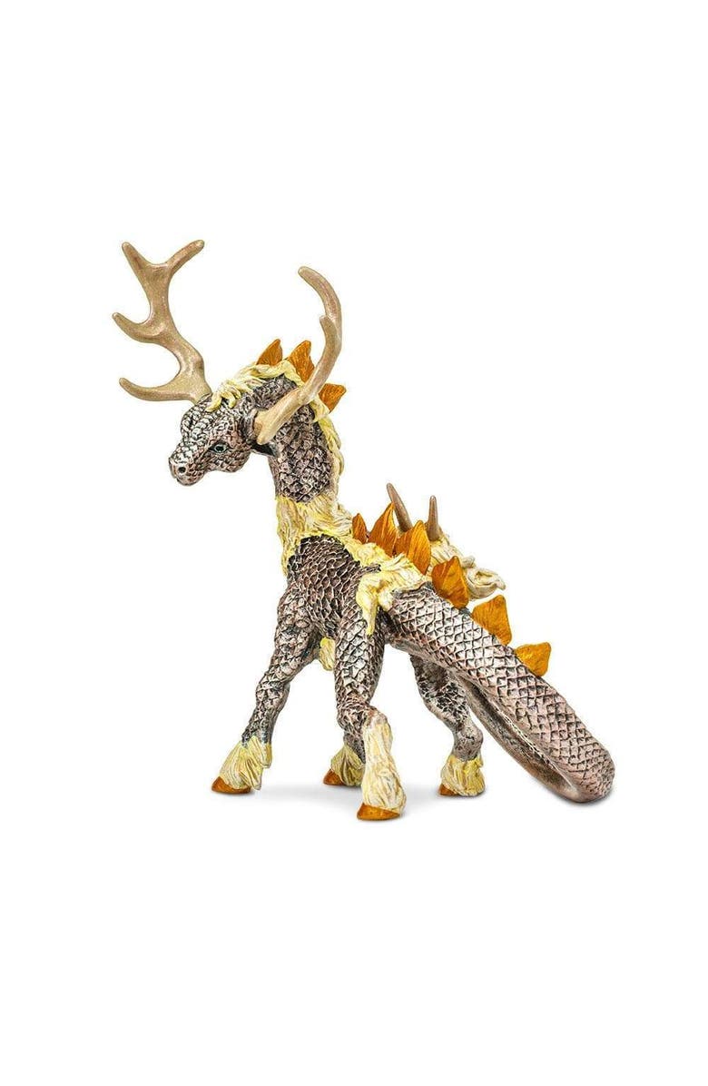 Safari Ltd. Stag Dragon Kids Toy Figure, Alternate, color, NO COLOR