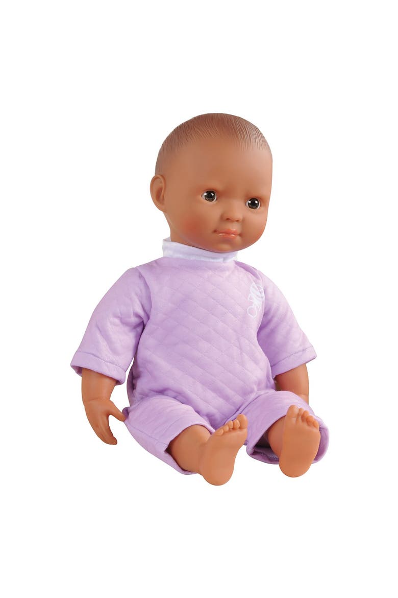 Soft Body 16" Doll with Blanket - Hispanic, Alternate, color, Purple