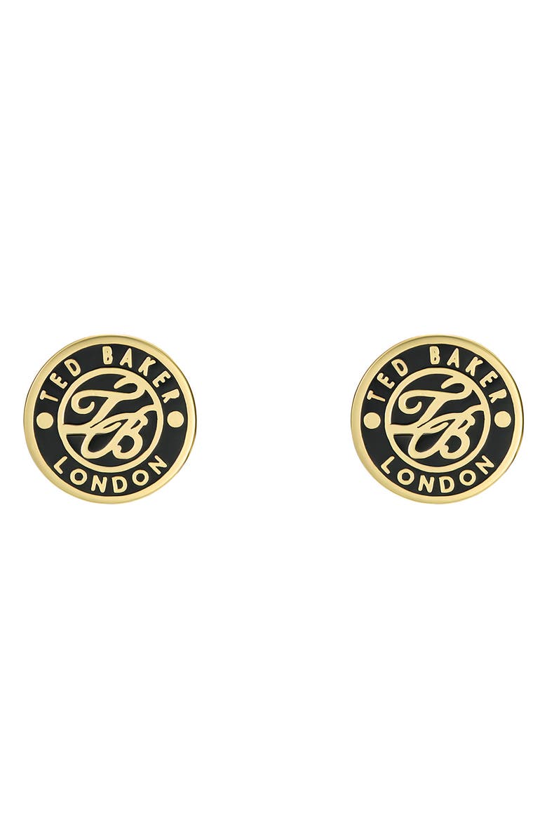 Ted Baker Monlia Monogram Button Stud Earrings, Main, color,