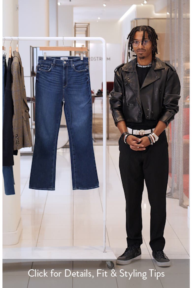 Claudine High Waist Ankle Flare Jeans video