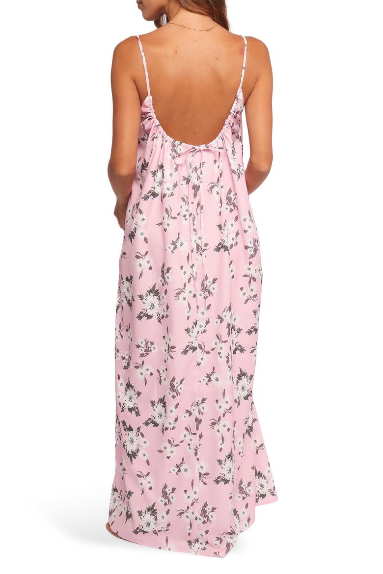 Lumina Floral Maxi Dress, Alternate, color, PINK FLORAL