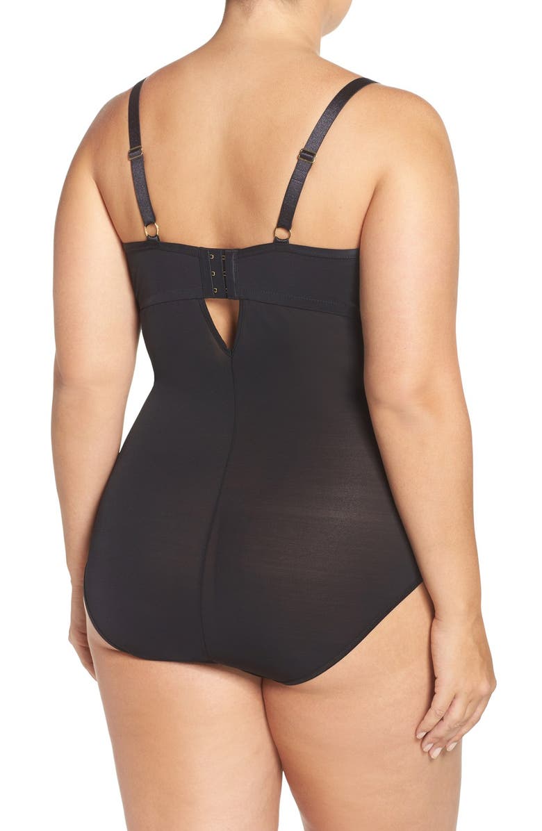 Ashley Graham Underwire Bodysuit, Alternate, color, 
