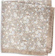 Jack Victor Yukon Reversible Silk Pocket Square