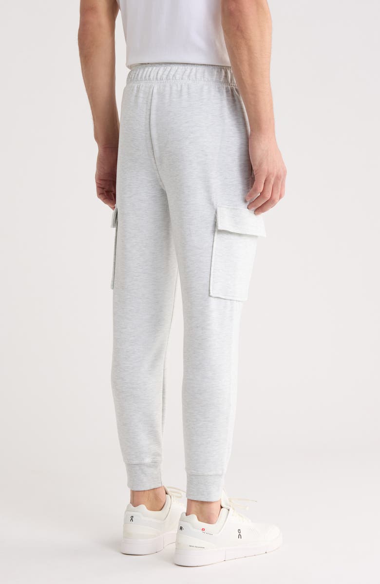 90 DEGREE BY REFLEX James Scuba Knit Joggers, Alternate, color, Heather Grey