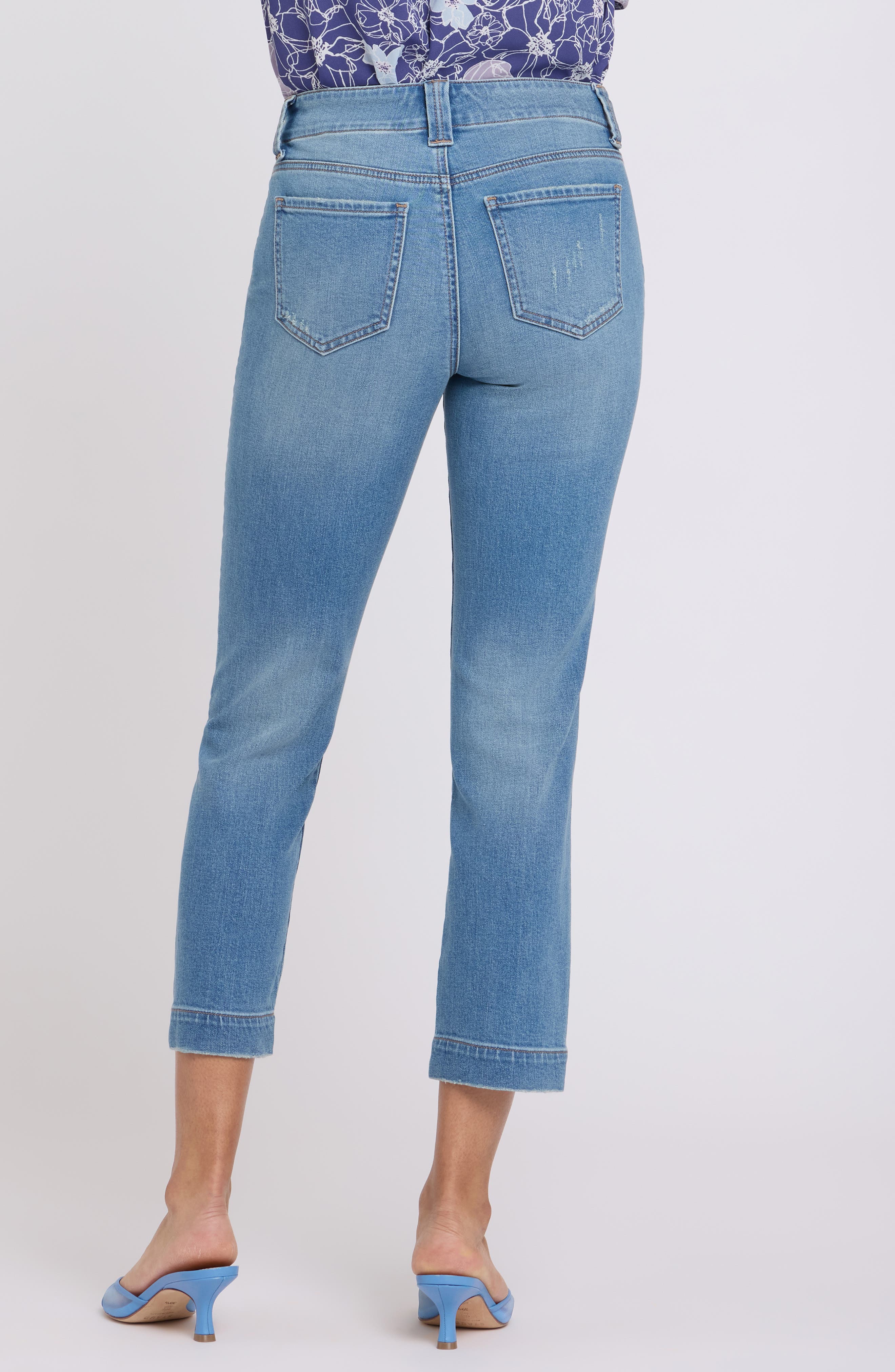 NYDJ Sheri Slant Pocket Ankle Slim Jeans (Women) | Nordstrom