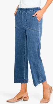 NIC+ZOE All Day Wide Leg Crop Jeans