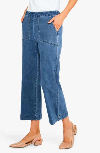 NIC+ZOE All Day Wide Leg Crop Jeans