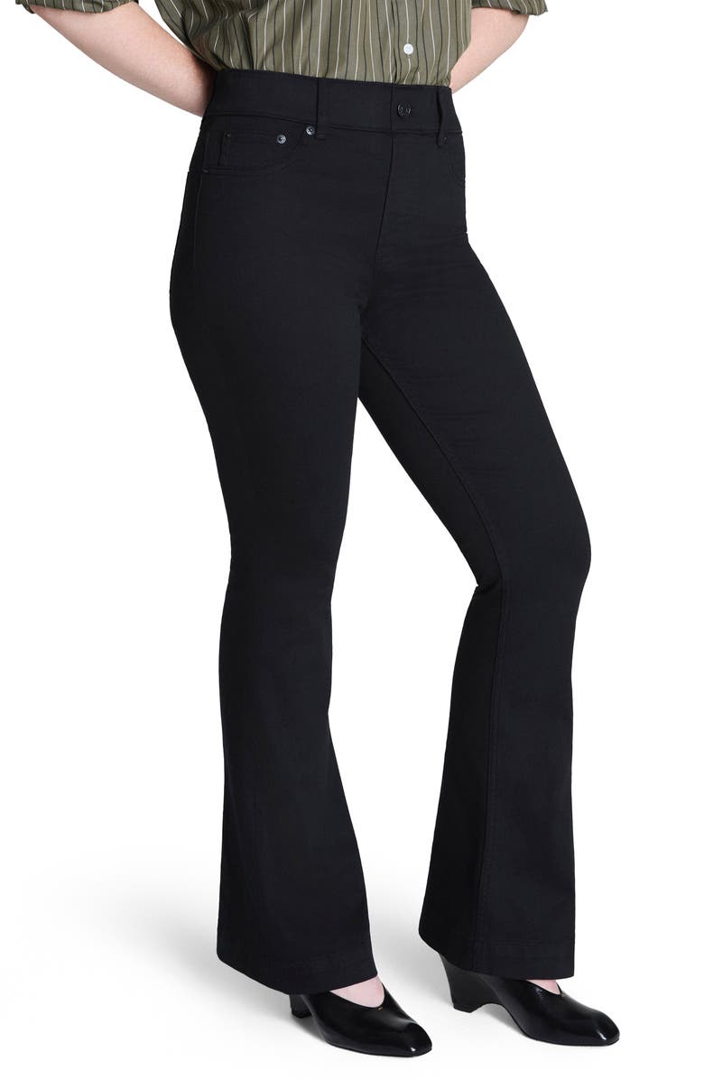 SPANX<sup>®</sup> SPANXshape<sup>™</sup> EveryWear High Waist Flare Jeans, Main, color, Obsidian Rinse