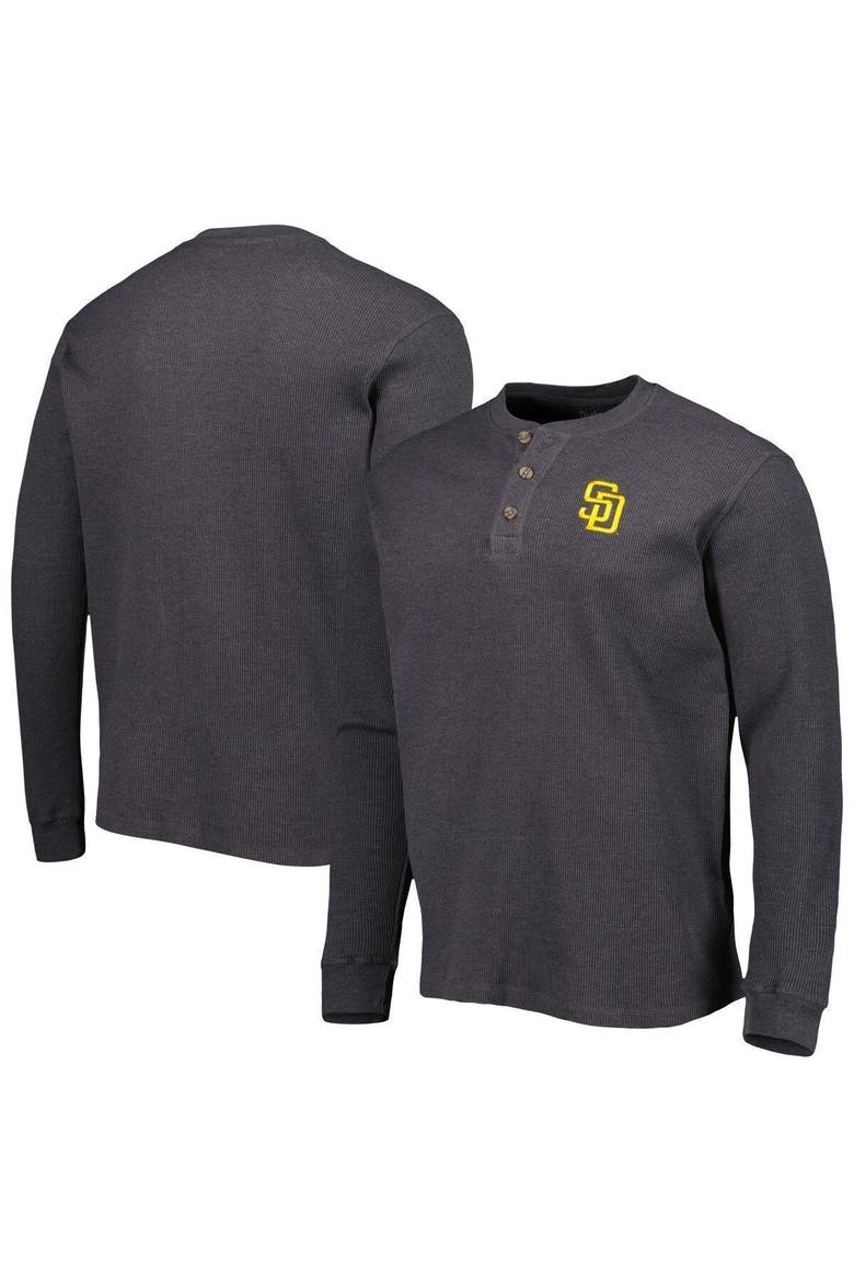 Men's Dunbrooke San Diego Padres Gray Maverick Long Sleeve T-Shirt, Main, color, Gray