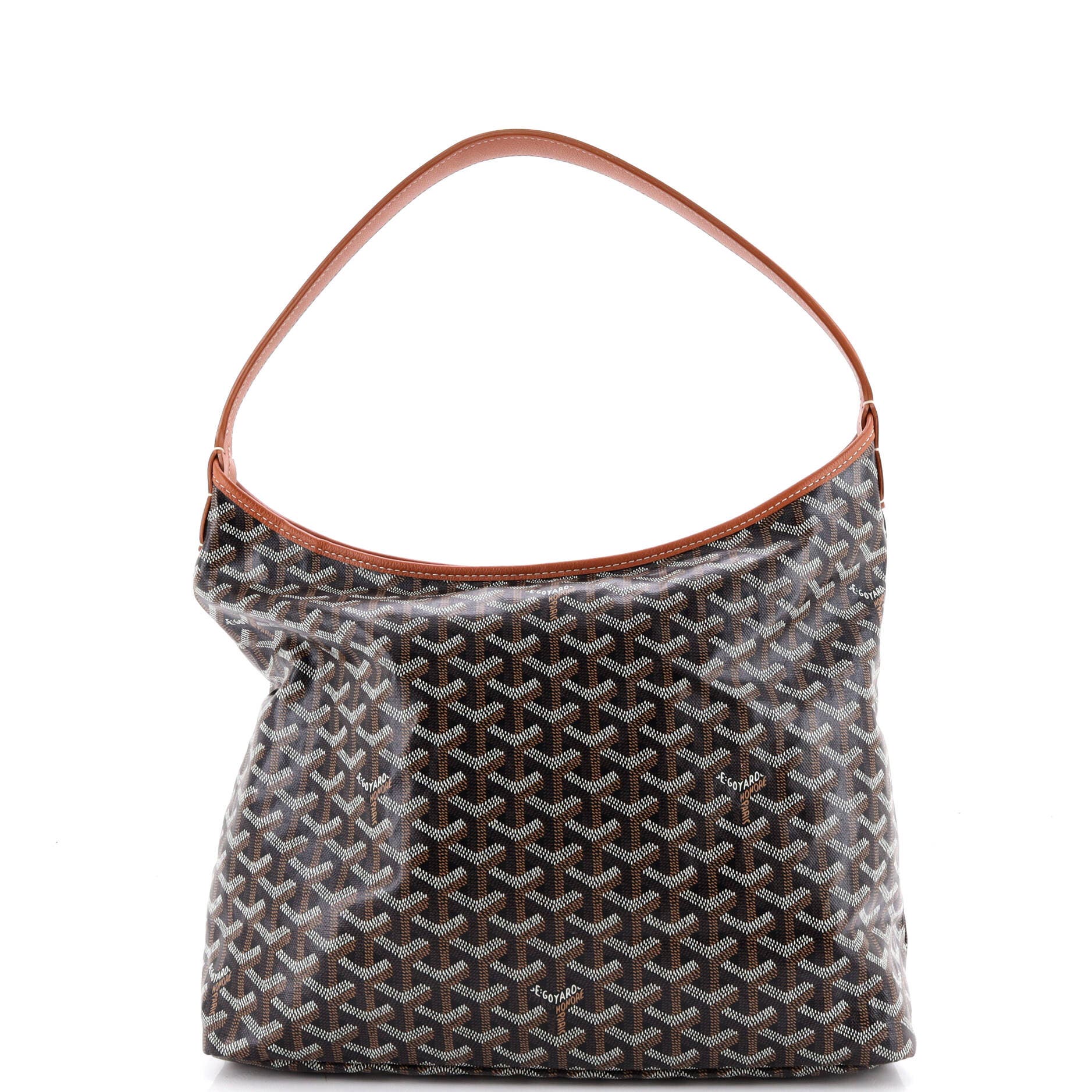 Boheme Hobo Coated Canvas, Alternate, color, Brown