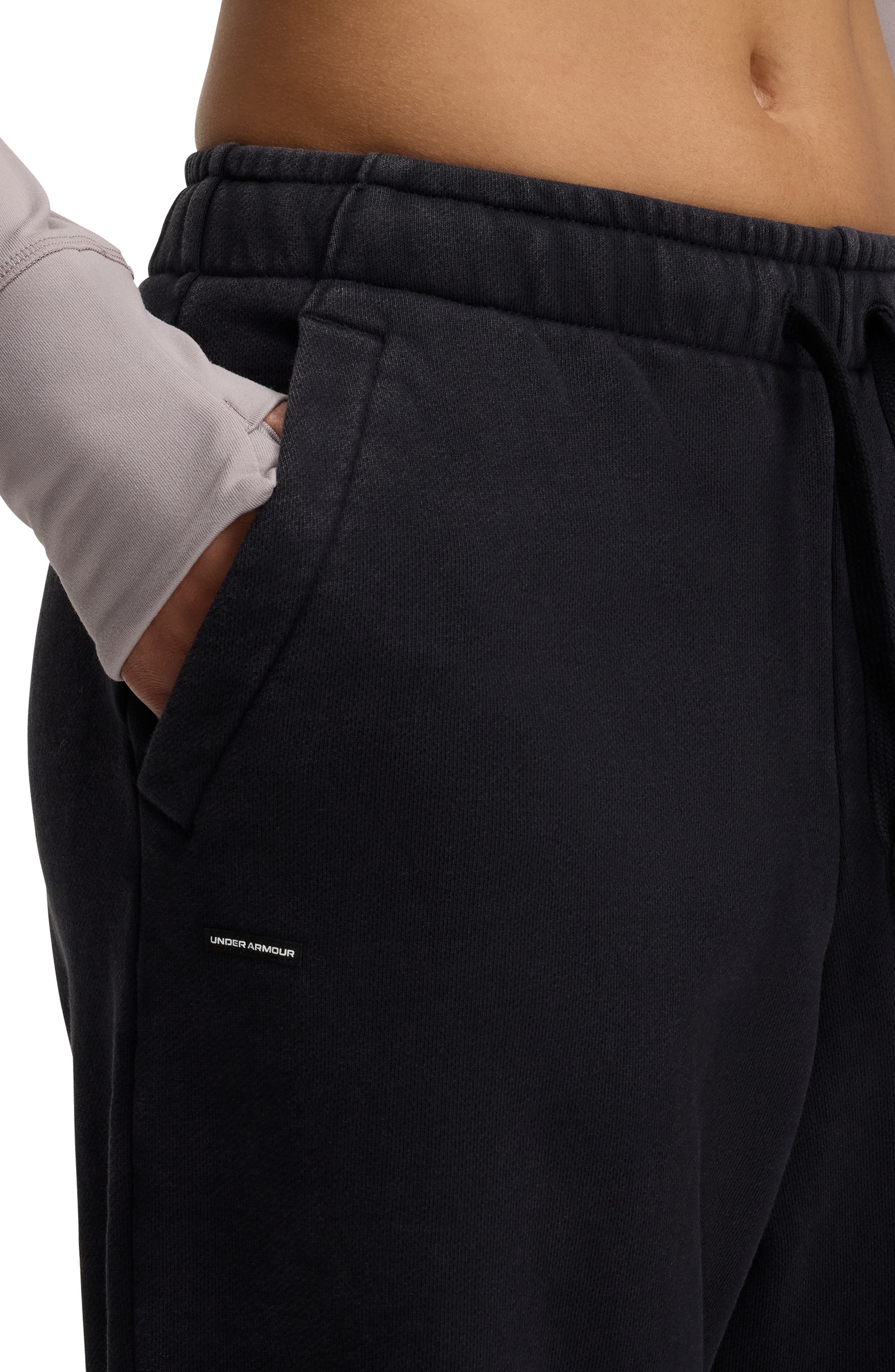 Under Armour Icon Oversized Fleece Sweatpants (Women) | Nordstromrack