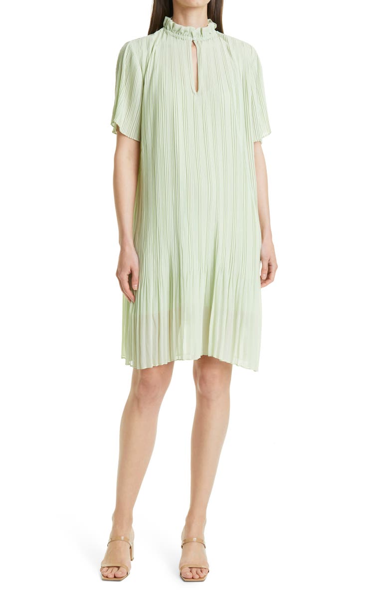 Samsøe Samsøe Lady Pleated Shift Dress, Main, color,