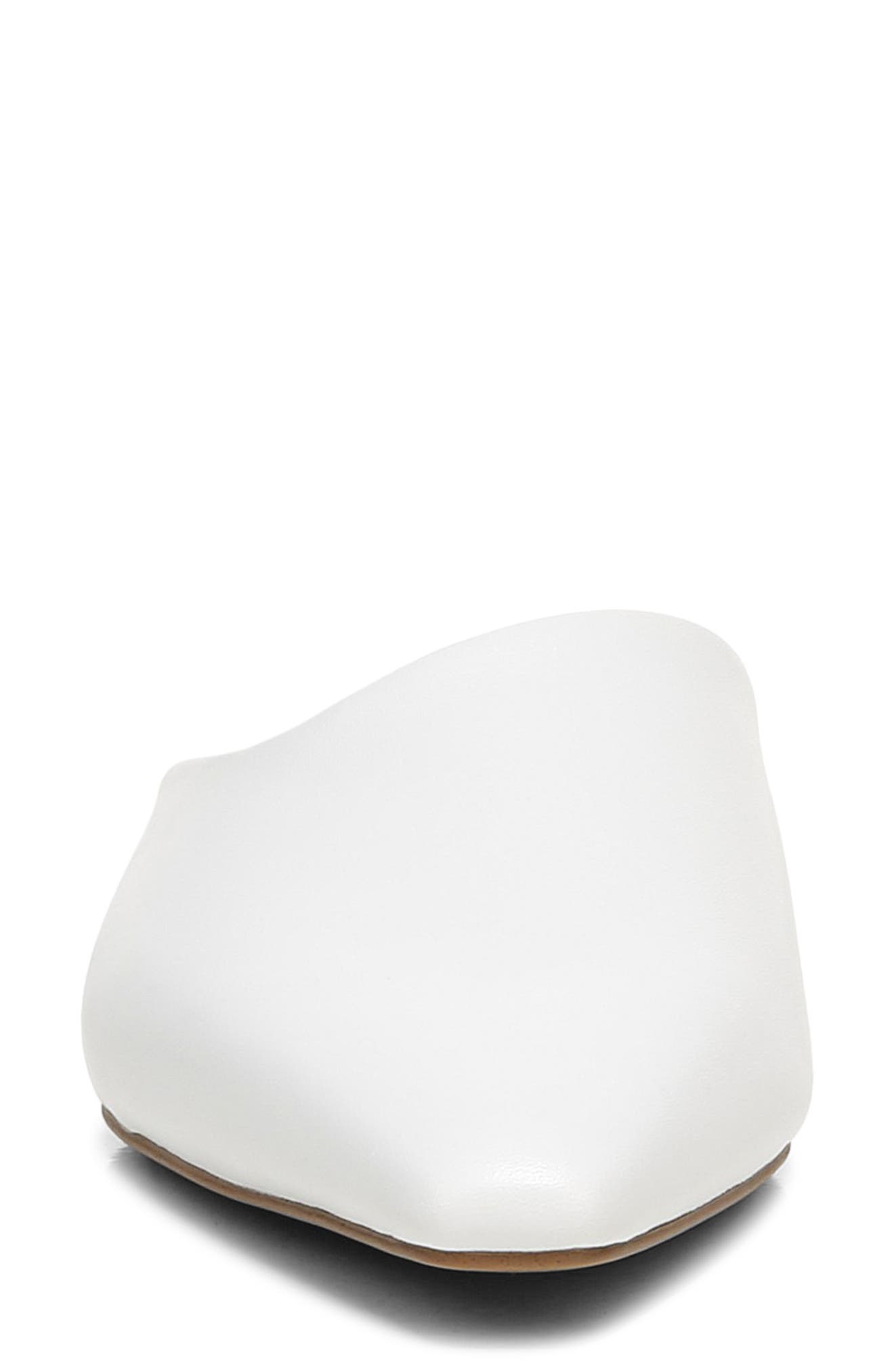 Bridget 2 Mule, Alternate, color, WHITE LEATHER