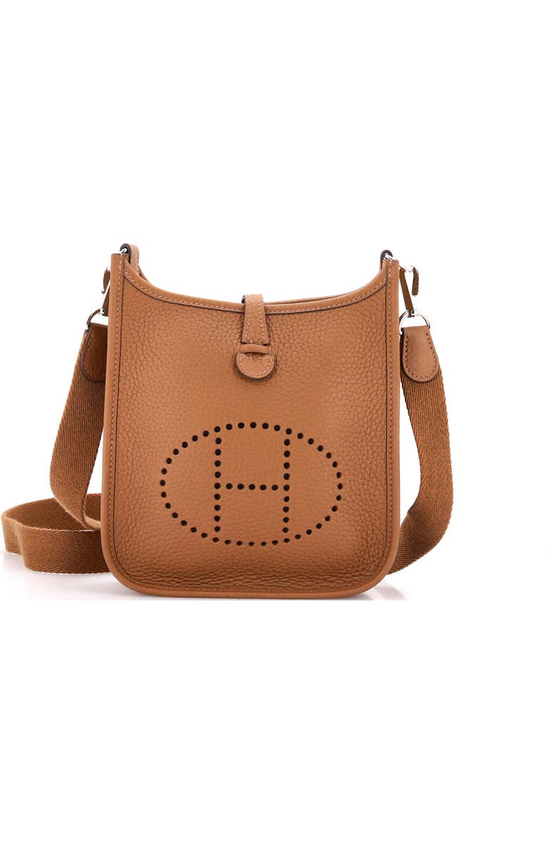 Pre-Owned Hermes Evelyne Bag Gen III Clemence TPM, Main, color, Alezan