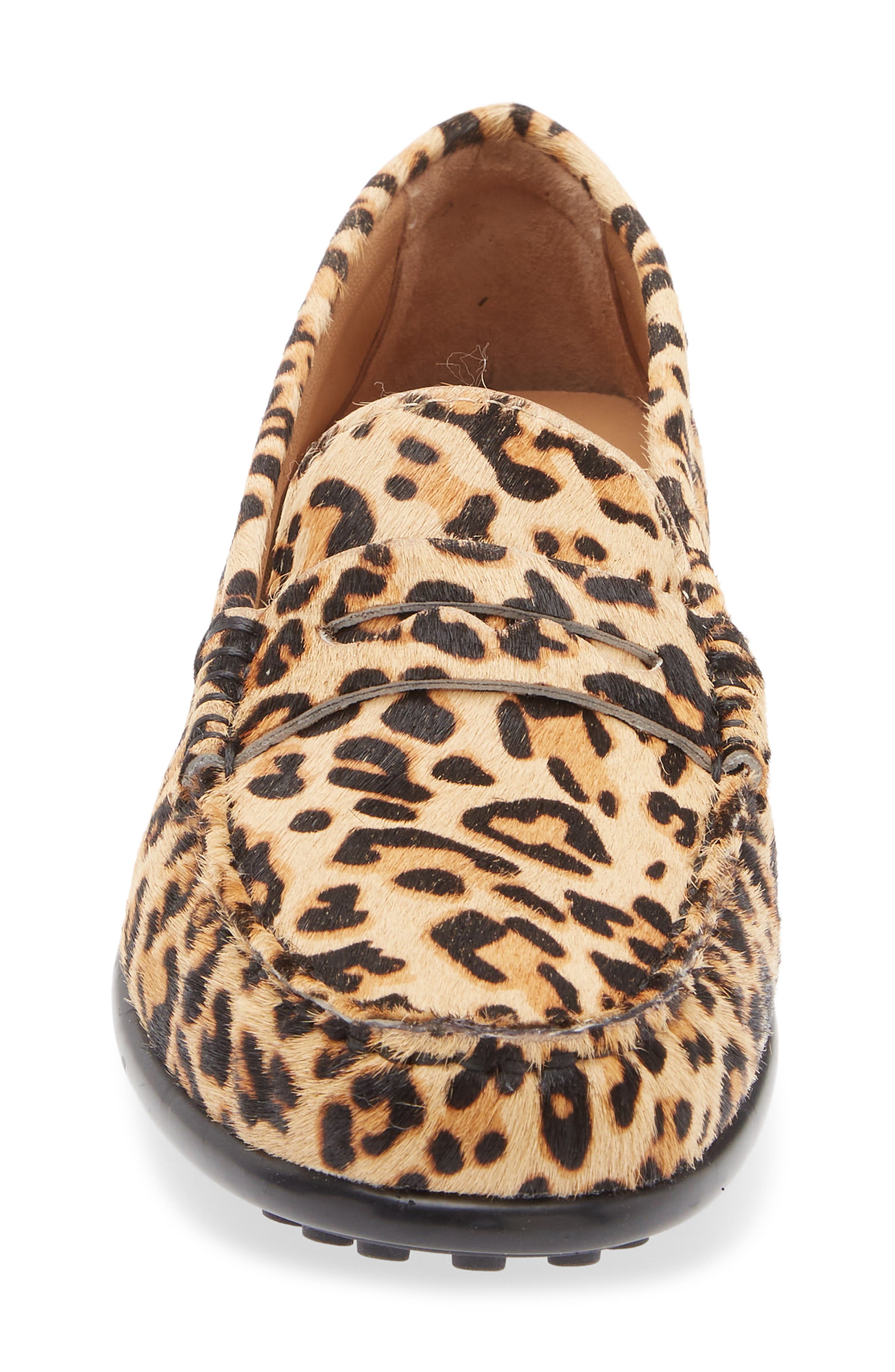 Winter Driving Shoe, Alternate, color, LEOPARDO CAVALLINO