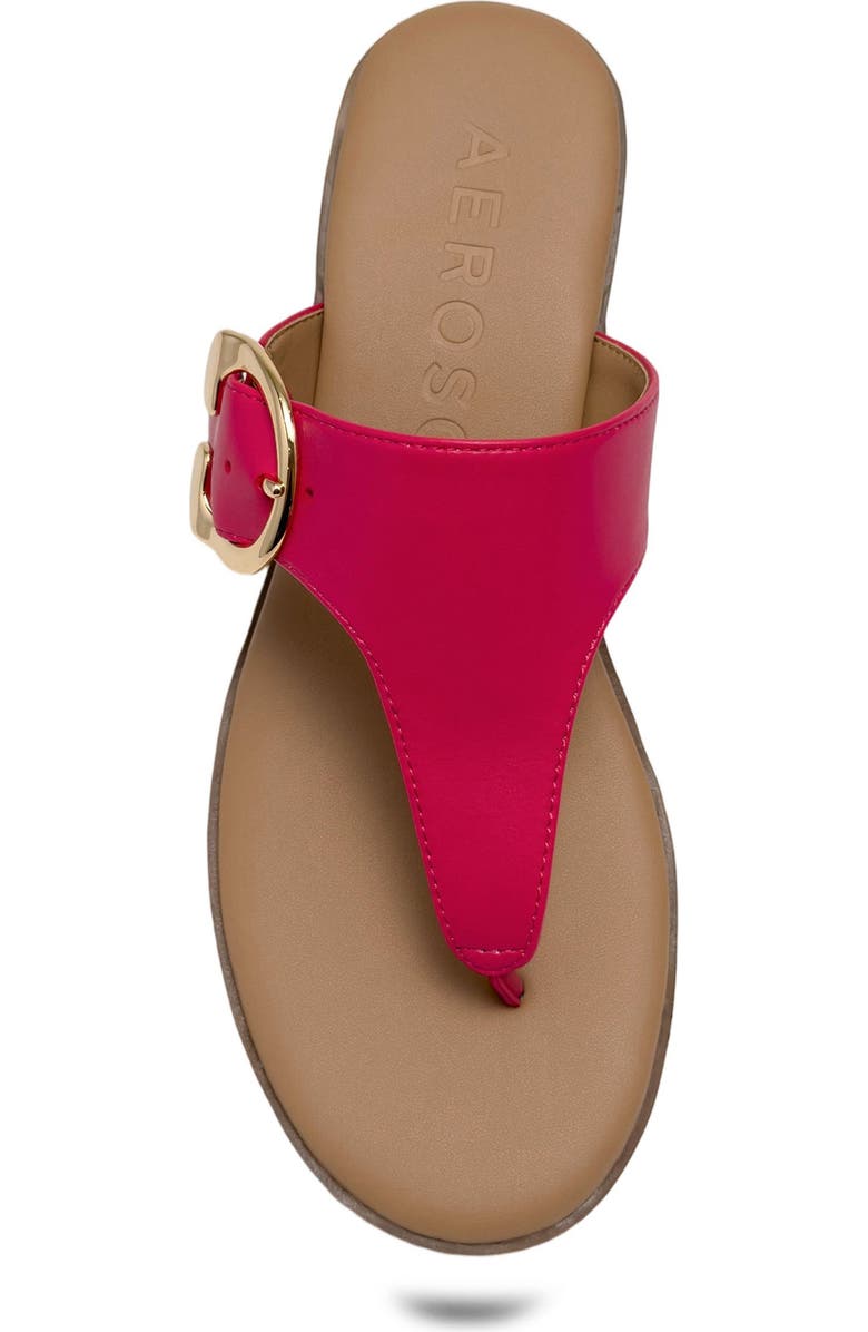 Aerosoles Izola Wedge Flip Flop, Alternate, color, Magenta