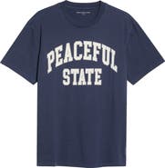Museum of Peace & Quiet Peaceful Cotton Graphic T-Shirt