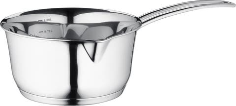 Saucepan w/ Clad Bottom, 1 qt., 6-Inch Diameter