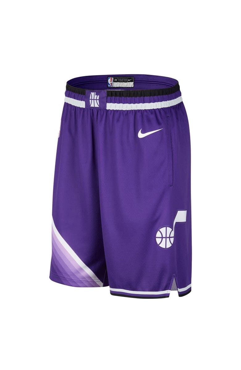 Nike Men's Nike  Purple Utah Jazz 2023/24 City Edition Swingman Shorts, Alternate, color, 