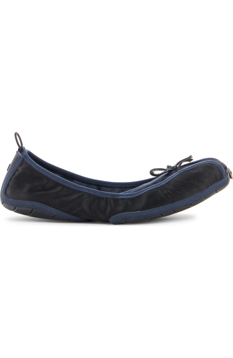 Balenciaga Sneaker Sole Ballerina Flat, Alternate, color, Black
