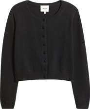 Reformation Clara Cotton Crewneck Cardigan