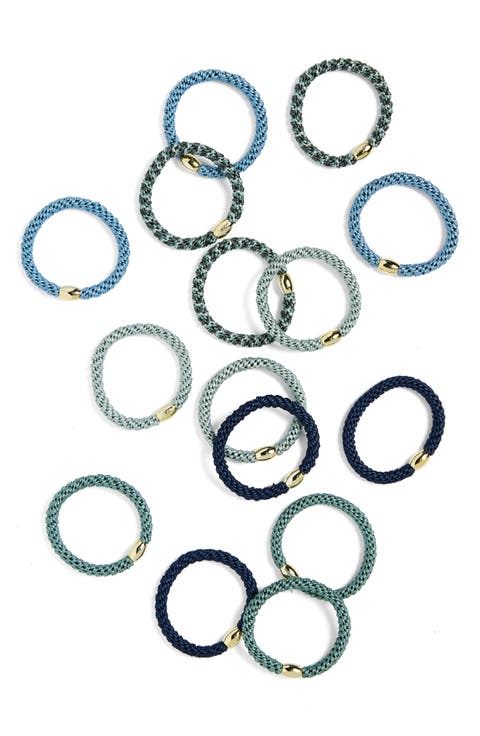 Grab & Go Set of 15 Assorted Ponytail Holders