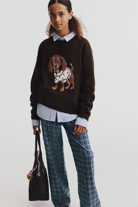 Loose-fit Motif-detail Sweater