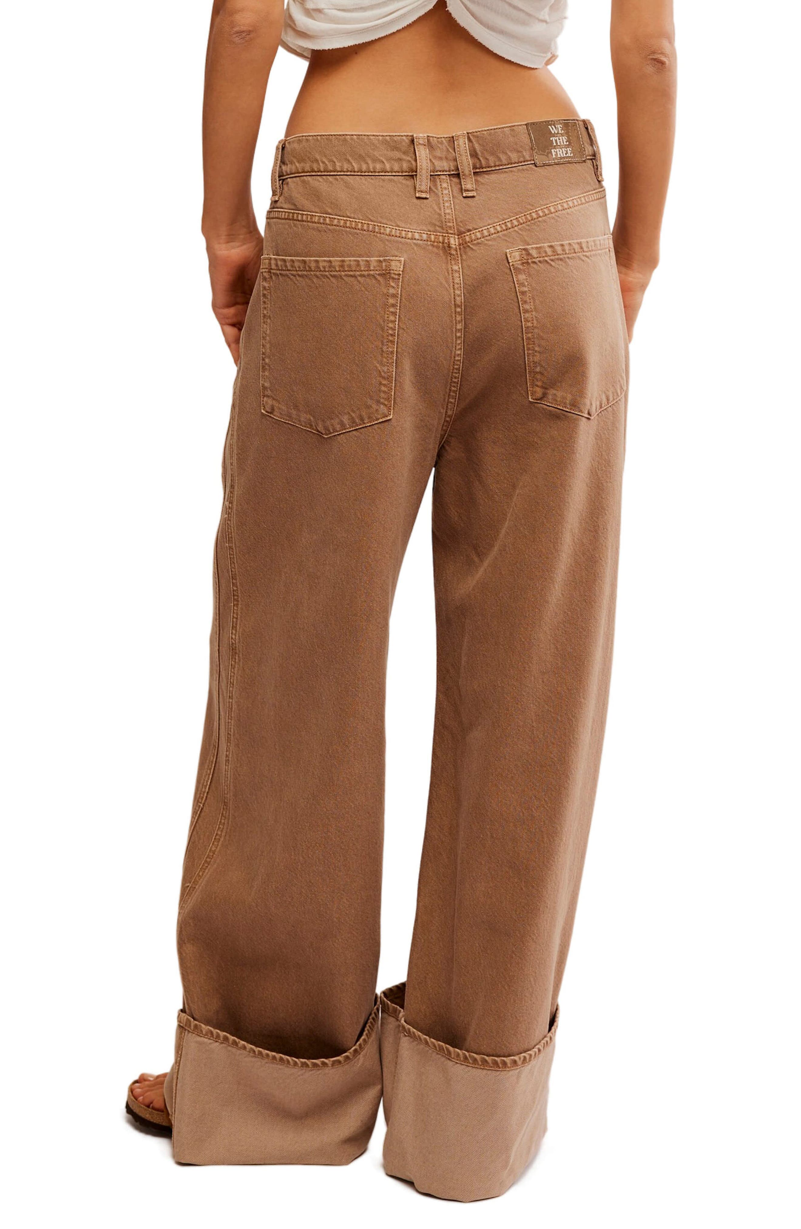 Free People Final Countdown Wide Leg Jeans (Women) | Nordstromrack