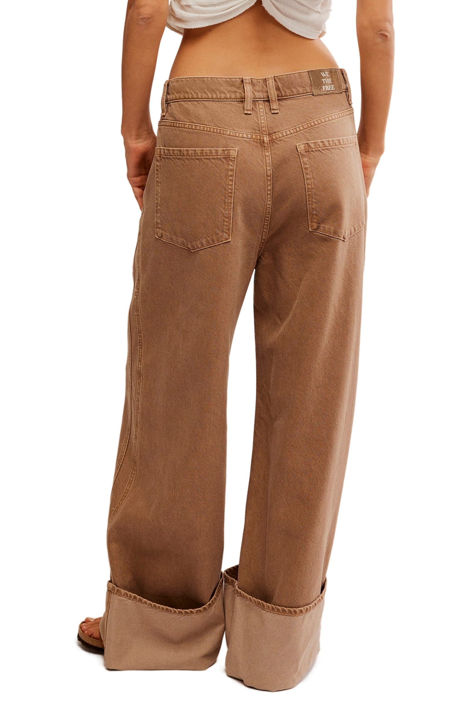 Final Countdwon Free People Final Countdown Wide Leg Jeans (Women) | Nordstromrack