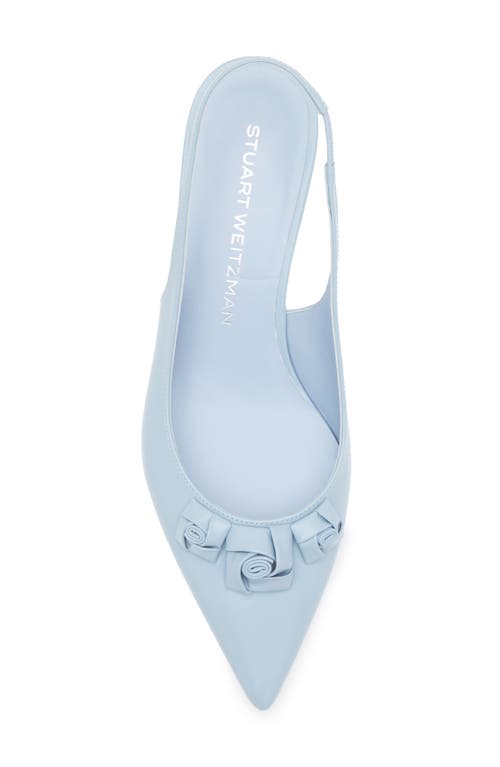Stuart Weitzman Stuart Rosie Slingback 35 In Cielo