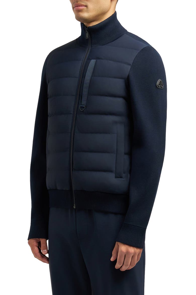 Kamet Hybrid Down Jacket, Alternate, color, NAVY/ NAVY