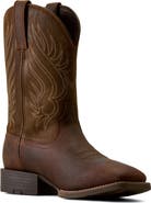 Ariat Sport Riggs Waterproof Wide Square Toe Western Boot