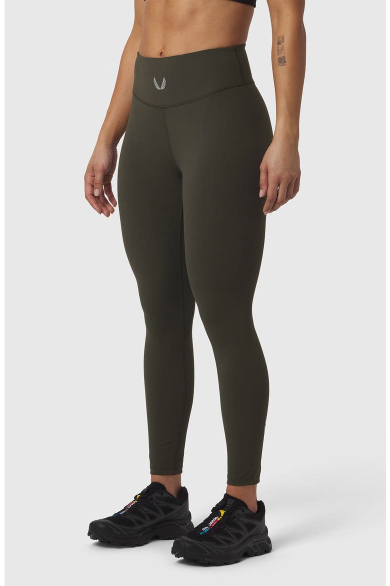 Lycra Adaptiv Legging, Alternate, color, Olive