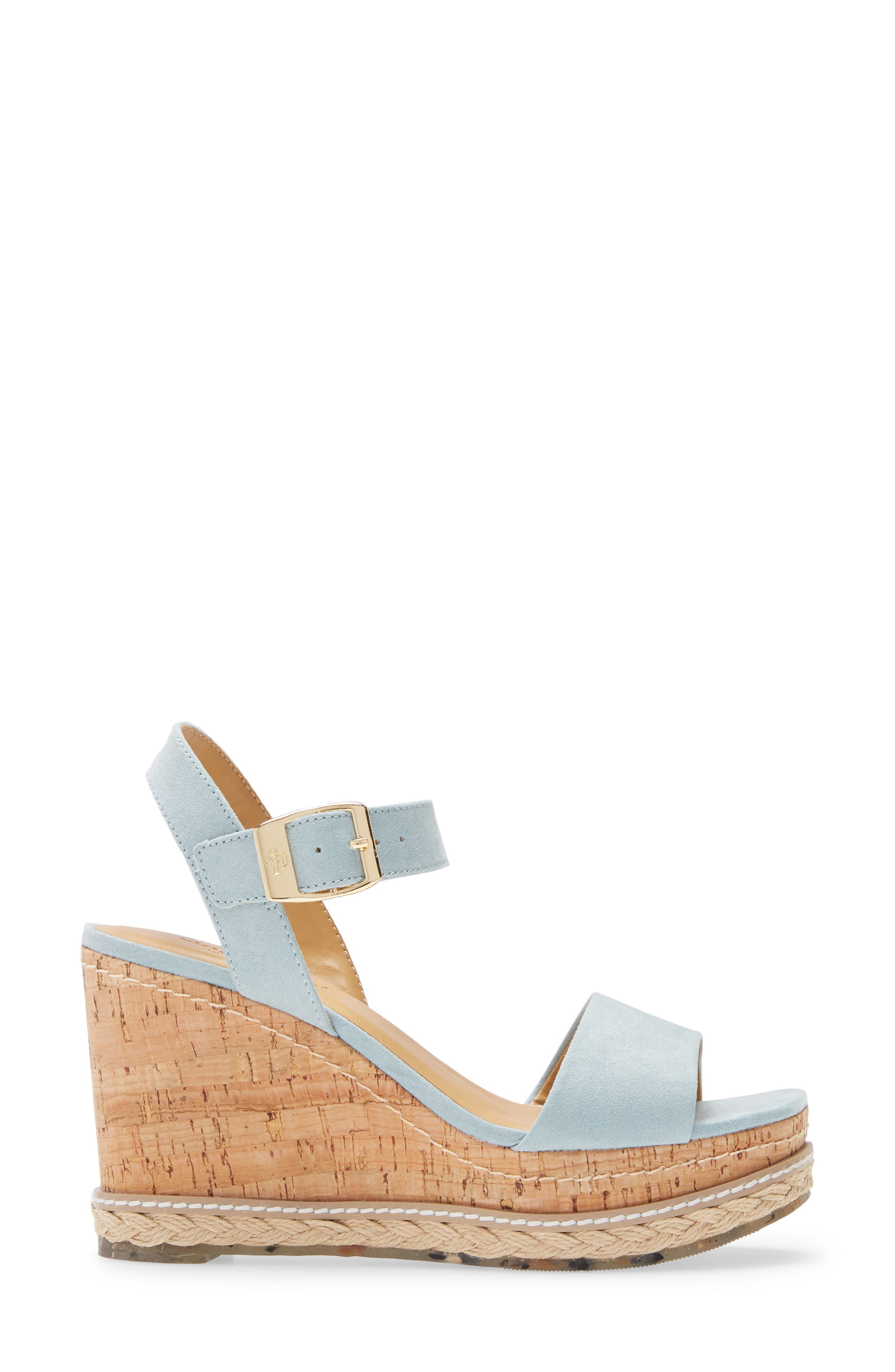 Junee Wedge Sandal, Alternate, color, LIGHT BLUE