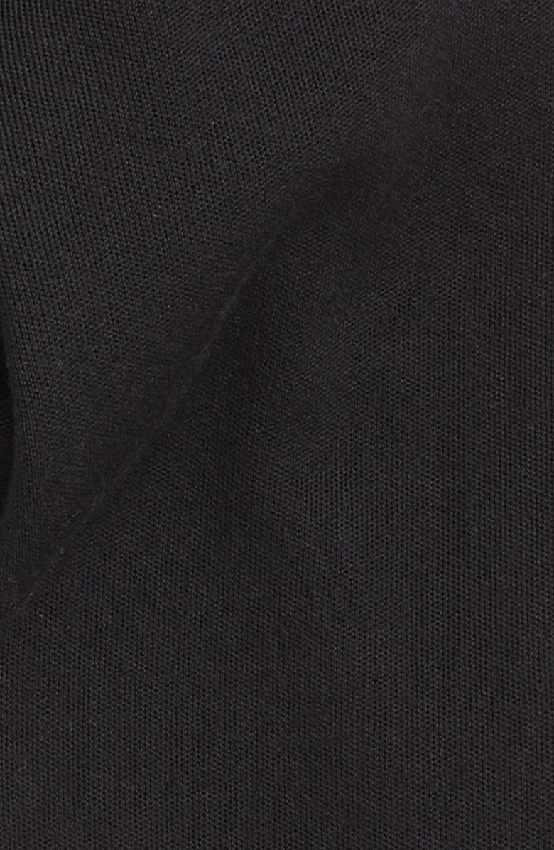 Akris Diamond Knit Cashmere & Silk Scarf, Alternate, color, Black