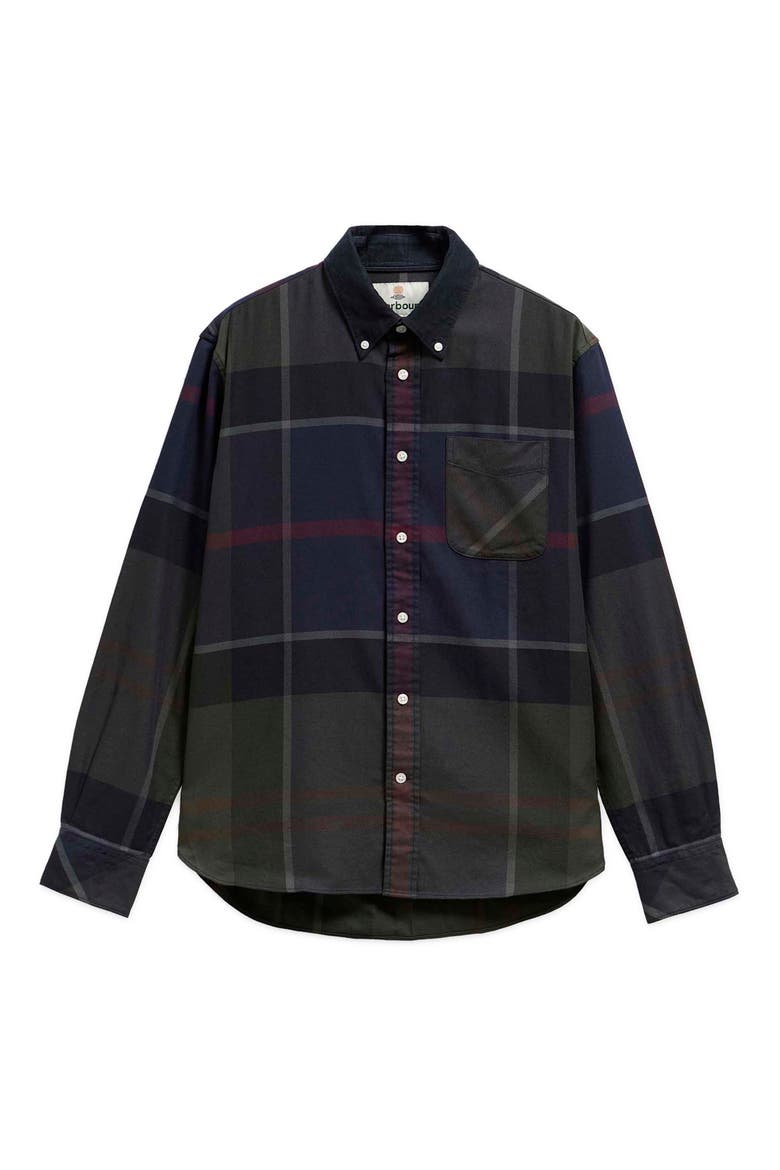 Authentic Dunoon Tartan Shirt, Alternate, color, SHADOW CLASSIC