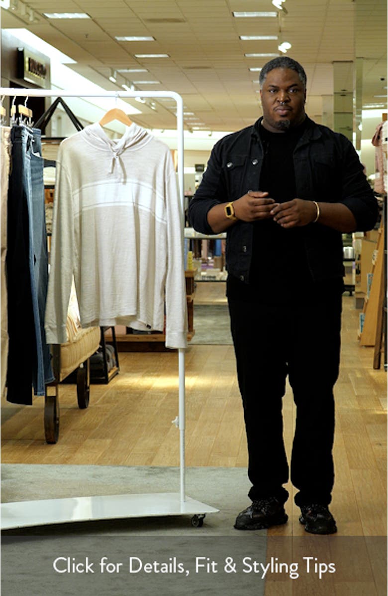 Sunwashed Slub Organic Cotton Hoodie, sales video thumbnail