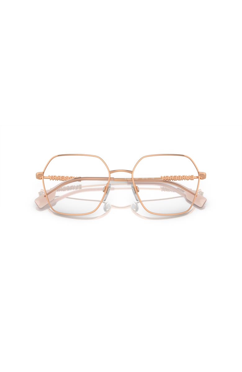 Burberry 54mm Irregular optical glasses, Alternate, color, Pink