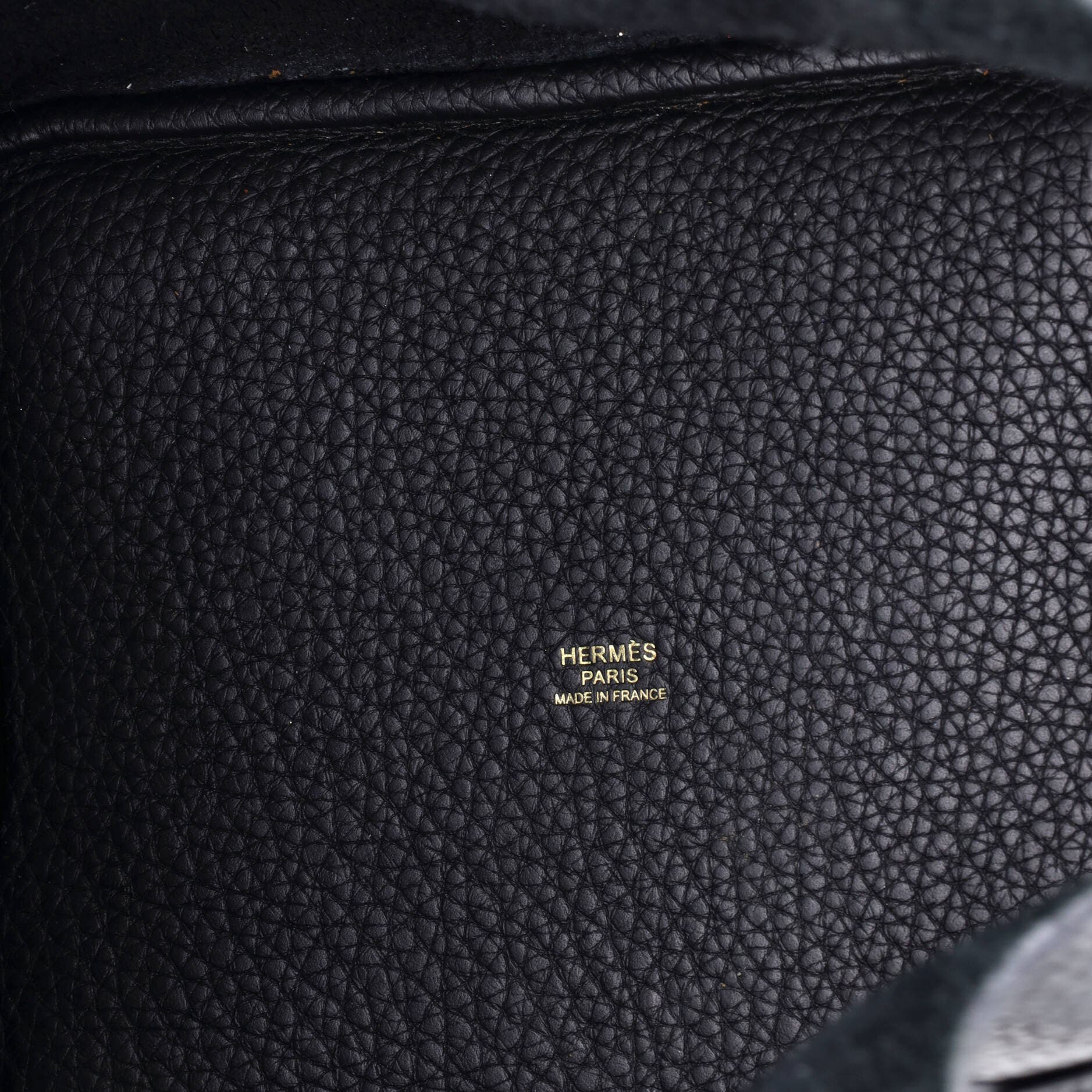 Pre-Owned Hermes Picotin Lock Bag Clemence MM, Alternate, color, Noir