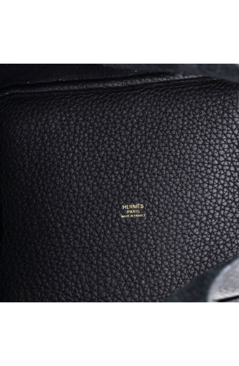 Pre-Owned Hermes Picotin Lock Bag Clemence MM, Alternate, color, Noir