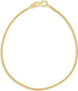 Bony Levy Men's 14K Gold Box Chain Bracelet (Online Trunk Show)