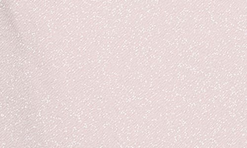 Shop Sl Fashions Glitter Flutter Sleeve Gown In Blush