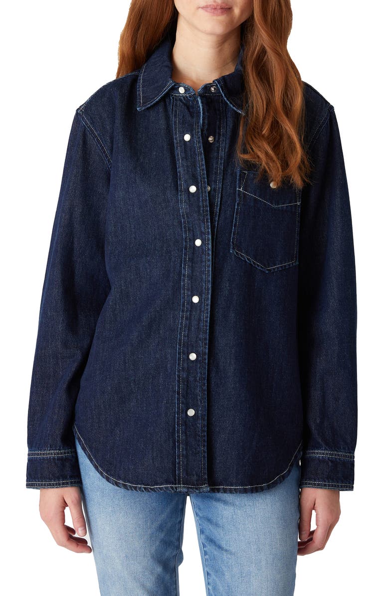 BLANKNYC Denim Shirt, Main, color, 