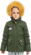 Rokka&Rolla Kids' Parka Jacket with Insulated Hood