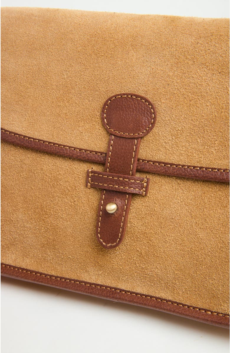 Celtic & Co. Stud Strap Cross Body Bag, Alternate, color, Sand