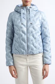 Herno Shiny Short Hooded Down Puffer Jacket